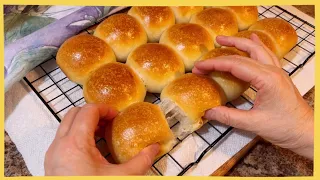 Sourdough Dinner Rolls / Soft Dinner Rolls / Shokupan 천연발효 모닝빵