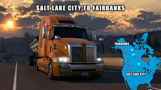 Salt Lake City to Fairbanks - American Truck Simulator