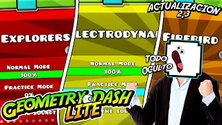 ¡¡¡NUEVA ACTUALIZACIÓN 2.3 OCULTA EN GEOMETRY DASH LITE!!!