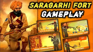 Saragarhi fort defense game playing, lego battle of saragarhi shikh game play video, #hiteshyt