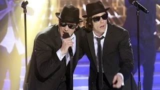 Tu cara me suena - Adrián Lastra y Daniel Diges imitan a The Blues Brothers