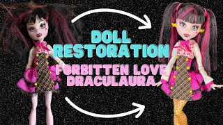 Doll Restoration: Forbitten Love (School's out) Draculaura (reupload)