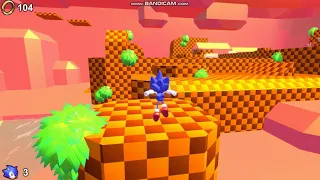 Sonic Utopia Demo v1 gameplay 2020