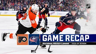 Flyers @ Blue Jackets 10/12 | NHL Highlights 2023