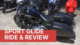 Harley-Davidson Sport Glide With Stage II Kit Ride and Review