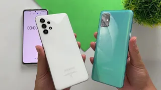 Galaxy A32 vs Galaxy A51 - SPEED TEST