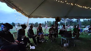 Tuba Skinny plus bass sax - Why do That to me / Down the Lonesome Road - Zinnia's Dinnette NY 2023