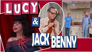 LUCY AND JACK BENNY from "The Lucy Show: The Official Third Season" (with guest Suzanne La Rusch)