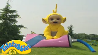 Teletubbies | Laa-Laa Squeezes a GIANT TUBE OF PAINT! | Official Classic Full Episode