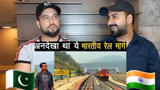 Pakistani Reaction On Exploring most beautiful rail route in Indian Railways