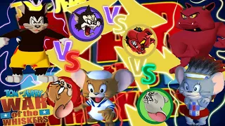 Tom and Jerry in War of the Whiskers | Butch VS Jerry VS Spike VS Nibbles