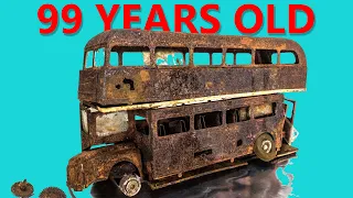 Double Decker Bus Restoration: Reviving an Abandoned Model