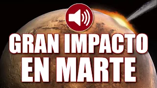 GRAN IMPACTO EN MARTE GRABADO POR INSIGHT