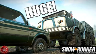 SnowRunner: This STRANGE NEW 8x8 is MASSIVE!!