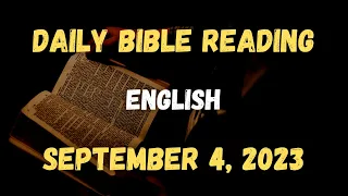 September 4, 2023: Daily Bible Reading, Daily Mass Reading, Daily Gospel Reading (English)