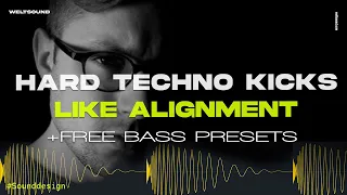 Uncovering Hard Techno-Lowends - Kick & Bass like Alignment (incl. Free Bass Preset)