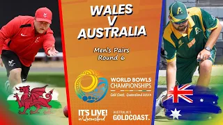 2023 World Bowls Championships - Men’s Pairs - Round 6 - Wales v Australia