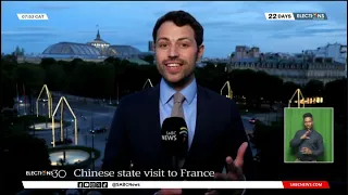 Chinese President on state visit to France