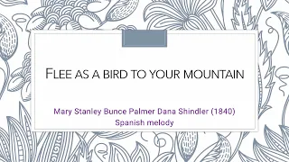 06/18/2021 Flee As a Bird To Your Mountain