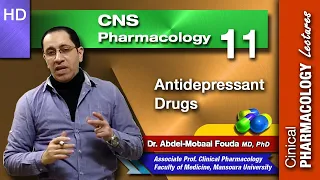 CNS Pharmacology (Ar) - Lec 11: Antidepressant Drugs