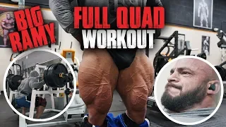 BIG RAMY FULL QUAD WORKOUT | INTENSE TRAINING IN MIAMI 2019