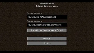 Jak Wejść na Wojanowice Mateuszagames2 w Minecraft! (ip w opisie)