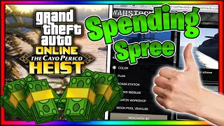 [Gta Online 100Million Dollar Spending Spree!? (Cayo Hiest Update)]