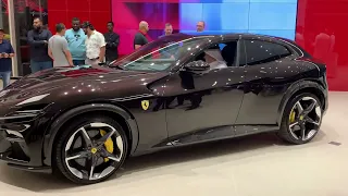 Ferrari Purosangue First look 2023 SUV  #maasschannel #ferrarisuv #ferraripurosangue #ferrari