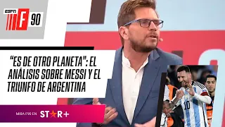 "ES DE OTRO PLANETA": el ANÁLISIS de la VICTORIA de ARGENTINA de la mano de MESSI