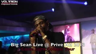 Big Sean Performs "Beware" Live @ Prive Atl Coors Light Coldest Tour 2013