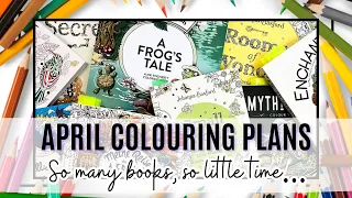 APRIL 2024 Colouring Plans