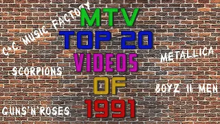 MTV Top 20 Videos of 1991