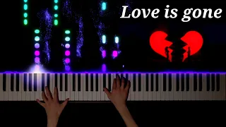Slander - Love is gone (ft. Dylan Matthew) Piano cover Tutorial