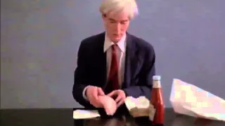 I Love Warhol: Andy Warhol Eats a Burger King Whopper (66 Scenes from America)