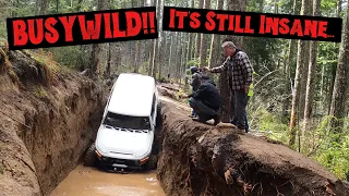 FJ Cruiser Conquers Elbe's Busywild Trail!!