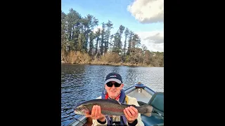 Targeting overwintered trout on Knockaderry Reservoir with gamefishingireland