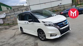 Обзор гибридной  Nissan Serena Highway Star V E-power