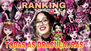 RANKEANDO *todas* as DRACULAURAS de Monster High