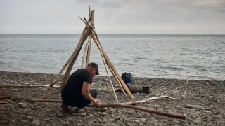 Bushcraft Camp Catch and Cook, Seafood, Camping