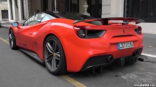 900HP Ferrari 488 GTB by VOS Performance with Akrapovic Exhaust - Start Up & Revs Sound!