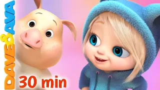 🌻 Farm Animals Song and More Nursery Rhymes & Kids Songs by Dave and Ava 🌻