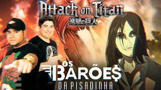 Abertura 7 de SHINGEKI com BARÕES DA PISADINHA fodacekkkkk