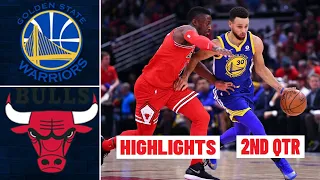 Golden State Warriors vs Chicago Bulls Highlights 2nd - Qtr | 2021- 22 NBA Season | 1/14/2022