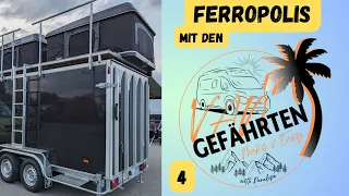 FERROPOLIS 2023 - Ford Transit Allrad - Anhänger für Sportequipment mit Dachzelt