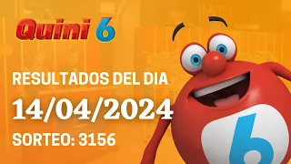 Resultados del sorteo quini 6 del Domingo 14 de Abril del 2024