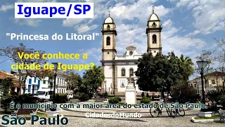 IGUAPE - SP, IGUAPE SÃO PAULO, É O município com maior área no estado, [OS DADOS DO MUNICÍPIO 2021]