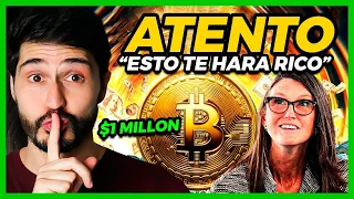 "Si Inviertes en Bitcoin, Cuidado con Esto!!" La predicción de Cathie Wood