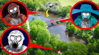 DRONE CATCHES PBBV, ECHO, & BANSHEE IN REAL LIFE (GORILLA TAG SCARIEST GHOSTS)