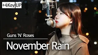 (+4key up) November Rain cover - Guns N' Roses l Bubble Dia