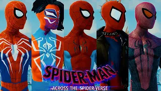 I ADDED 27+ NEW Across The SPIDER-VERSE Suits to Marvel's Spider-Man And They're PERFECT!